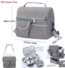 Insulated Cooler Bag – Everyday Thermal Bag for Drinks & Lunch (Grey) — WIMU Kitchen Nairobi — Kenya · WIMU Kitchen