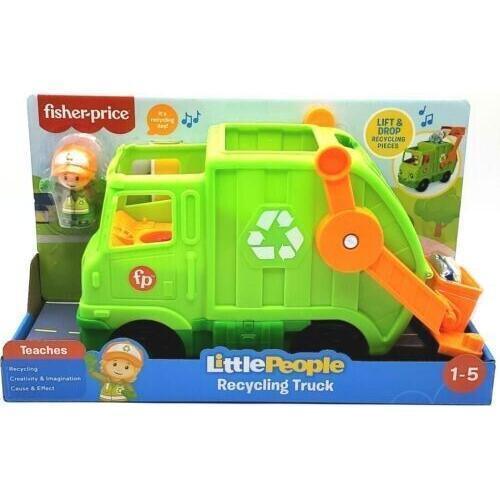 Fisher‑Price Little People® Recycling Garbage Truck Toy [GWD29] – Push‑Along Musical Vehicle with Loader, Play Pieces & Sanitation Worker Figure, Ages 1‑5 — Kenya · WIMU Kitchen Nairobi