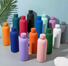 Stainless Steel Water Bottle,Modern Insulated  Leakproof Vacuum Cup with Lid — Kenya · WIMU Kitchen