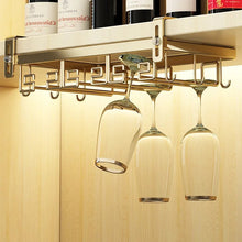 Wine Glass Rack Upside Down Glass Storage Under Cabinet Wine Glass Holder Rack (view 3) — Kenya · WIMU Kitchen