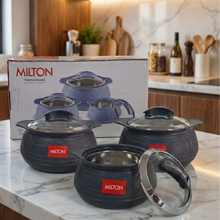 Milton Weave Insulated Casserole Hotpot Set 3 Pcs – 1000ml 1500ml 2500ml for Hot Food Lunch and Meals — Kenya · WIMU Kitchen