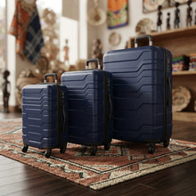 Lujo 3 in 1 Travel Suitcase Set 1015-A01, 20, 24 and 28 Inch — view 3 — Kenya · WIMU Kitchen