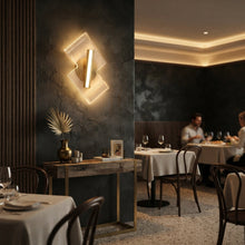 Gold Geometric LED Wall Light 7W 3000K, 490 Lumens — view 2 — Kenya · WIMU Kitchen