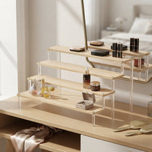 4 Tier Acrylic and Bamboo Perfume and Makeup Vanity Rack — WIMU Kitchen Nairobi — Kenya · WIMU Kitchen