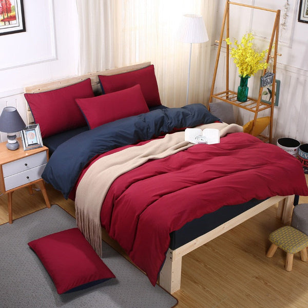 2 Sided Cotton Duvet Cover 5x6 Reversible Quilt Cover Bedsheet Set Pillowcases Bedding — Kenya · WIMU Kitchen Nairobi
