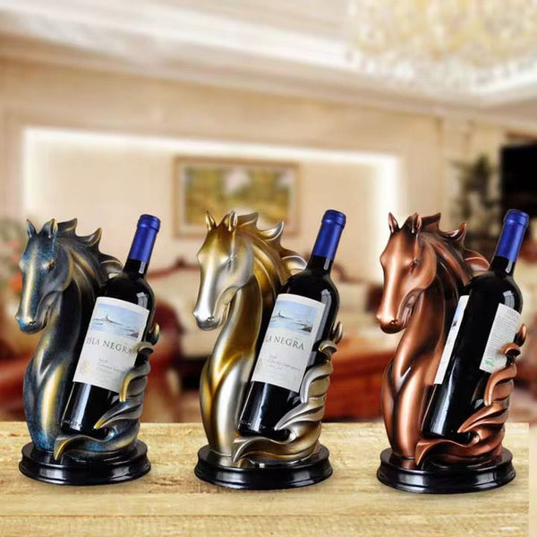 Horse Head Wine Rack — Kenya · WIMU Kitchen Nairobi