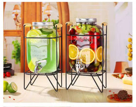 Glass Juice Dispenser with Stand & Tap 5L & 8L (view 7) — Kenya · WIMU Kitchen