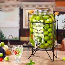 Glass Juice Dispenser with Stand & Tap 5L & 8L (view 8) — Kenya · WIMU Kitchen