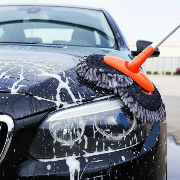 Expandable Double-Headed Car Cleaning Brush Mop with Long Handle — Kenya · WIMU Kitchen Nairobi