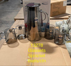 Glass jug Set (view 2) — Kenya · WIMU Kitchen