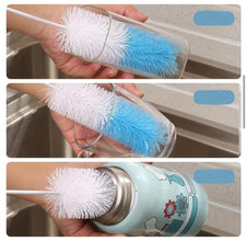 5 Pcs Long Bottle Brush Cleaner — Kenya · WIMU Kitchen