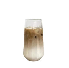 Ribbed juice/water glasses 6pcs (view 4) — Kenya · WIMU Kitchen