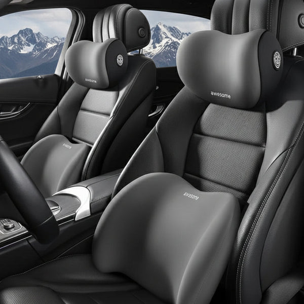 Memory Foam Car Headrest and Lumbar Support Set — Kenya · WIMU Kitchen Nairobi