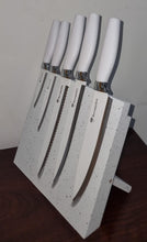 German standard Gottiny or Bonappetit brand 6pc knife set with magnetic block holder (view 4) — Kenya · WIMU Kitchen