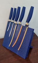German standard Gottiny or Bonappetit brand 6pc knife set with magnetic block holder (view 5) — Kenya · WIMU Kitchen