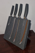 German standard Gottiny or Bonappetit brand 6pc knife set with magnetic block holder (view 6) — Kenya · WIMU Kitchen