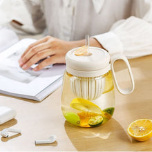Plastic Water bottle, Teacup With Infuser And Lid — Kenya · WIMU Kitchen