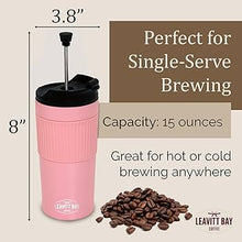 480ml French plunger coffee press thermocup — Kenya · WIMU Kitchen