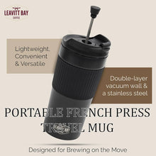 480ml French plunger coffee press thermocup — Kenya · WIMU Kitchen