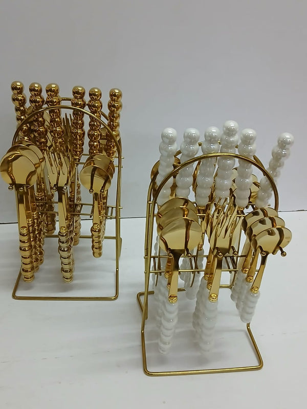 24 pcs Cutlery set with stand — Kenya · WIMU Kitchen Nairobi