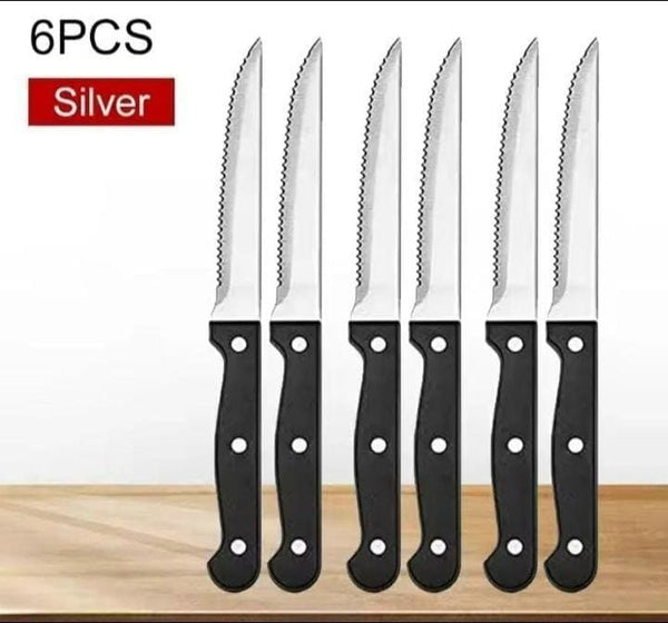 STAINLESS STEEL SERRATED STEAK KNIFE — Kenya · WIMU Kitchen Nairobi