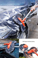 Double-Headed Car Cleaning Brush Mop – Telescopic 53" Wash Brush & Window Cleaner — WIMU Kitchen Nairobi — Kenya · WIMU Kitchen