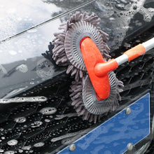 Double-Headed Car Cleaning Brush Mop – Telescopic 53" Wash Brush & Window Cleaner — WIMU Kitchen Nairobi — Kenya · WIMU Kitchen