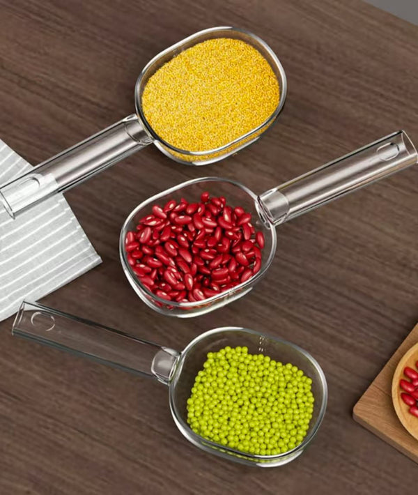 Acrylic Measuring Scoop with Long Handle – Clear Kitchen & Pet-Food Scoop — WIMU Kitchen Nairobi — Kenya · WIMU Kitchen Nairobi