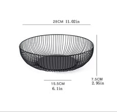 Stainless Steel Fruit Basket – Countertop Fruit & Vegetable Bowl — WIMU Kitchen Nairobi — Kenya · WIMU Kitchen