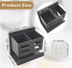 Wall-Mounted Toothbrush & Toothpaste Holder – Bathroom & Fridge Organiser — WIMU Kitchen Nairobi — Kenya · WIMU Kitchen