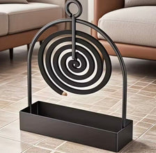 Iron Mosquito Coil Holder with Ash Tray – Carbon Steel Incense Burner Stand — WIMU Kitchen Nairobi — Kenya · WIMU Kitchen