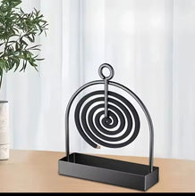 Iron Mosquito Coil Holder with Ash Tray – Carbon Steel Incense Burner Stand — WIMU Kitchen Nairobi — Kenya · WIMU Kitchen