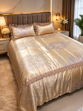Silk Duvet Cover Set – Lace-Design 6×7 (220×240cm) with Sheet & 2 Pillowcases — WIMU Kitchen Nairobi — Kenya · WIMU Kitchen