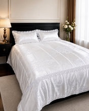 Silk Duvet Cover Set – Lace-Design 6×7 (220×240cm) with Sheet & 2 Pillowcases — WIMU Kitchen Nairobi — Kenya · WIMU Kitchen