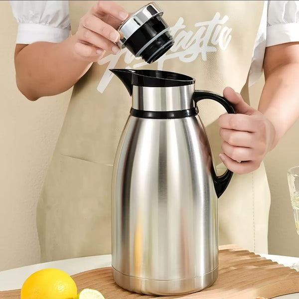 Heavy Stainless Steel Vacuum Flask – Hot & Cold (1L / 2L / 3L) — WIMU Kitchen Nairobi — Kenya · WIMU Kitchen Nairobi