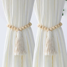 Macramé Curtain Tiebacks with Tassel – Set of 2 Boho Holdbacks — WIMU Kitchen Nairobi — Kenya · WIMU Kitchen
