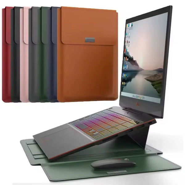 3-in-1 Laptop Sleeve, Stand and Mouse Pad with Cooling Bracket, Brown or Black — WIMU Kitchen Nairobi — Kenya · WIMU Kitchen Nairobi