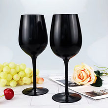 Black Wine Glasses 6pcs 360ml — Kenya · WIMU Kitchen