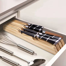 Wooden Kitchen Knife Holder - Nairobi, Kenya — view 3 — Kenya · WIMU Kitchen