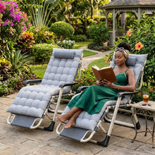 Foldable Reclining Lounge Chair, Grey — WIMU Kitchen Nairobi — Kenya · WIMU Kitchen