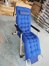 Foldable Reclining Lounge Chair, Grey - Nairobi — view 3 — Kenya · WIMU Kitchen