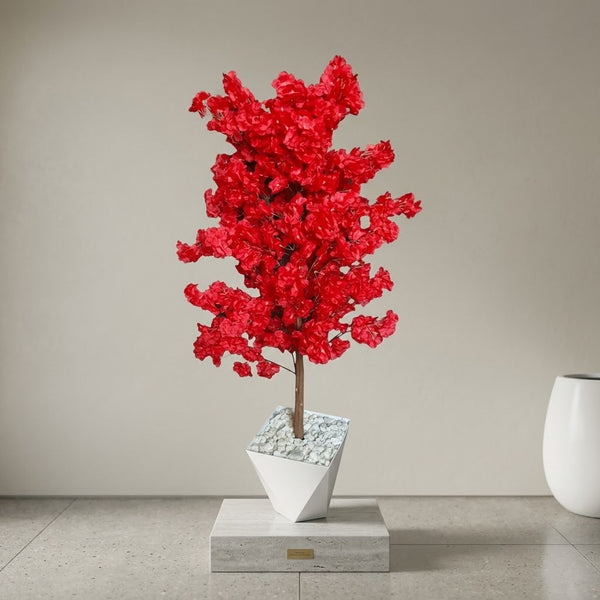 150cm Artificial Cherry Blossom Plant with Vase and Pebbles — WIMU Kitchen Nairobi — Kenya · WIMU Kitchen Nairobi