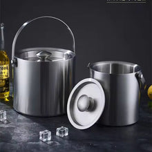 1.5L Stainless Steel Ice Bucket with Lid (view 4) — Kenya · WIMU Kitchen