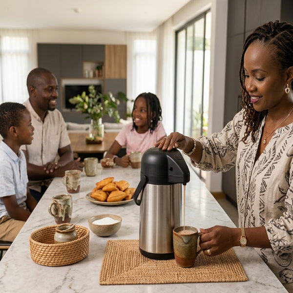 Regal 1.9L Press Flask with Push-Button Dispensing — WIMU Kitchen Nairobi — Kenya · WIMU Kitchen Nairobi