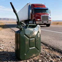 Heavy-Duty Metal Fuel Jerrycan with Pouring Spout, 10L or 20L — WIMU Kitchen Nairobi — Kenya · WIMU Kitchen