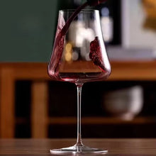 Goblet High Capacity Ultra Thin Wine Glass Big Belly Cup Crystal Drinkware Wedding Gift Goblet Champagne Glasses Hotel Party 6pcs (view 4) — Kenya · WIMU Kitchen