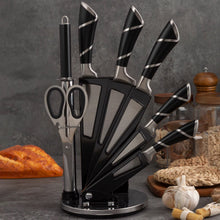 8pcs Stainless Steel Knife Set with Kitchen Scissors | Complete Kitchen Knife Set in Kenya (view 3) — Kenya · WIMU Kitchen