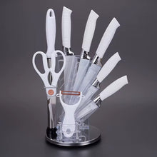 8pcs Stainless Steel Knife Set with Kitchen Scissors | Complete Kitchen Knife Set in Kenya (view 2) — Kenya · WIMU Kitchen