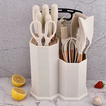 19pcs Cutlery Set with Silicone Spoon Set | Complete Kitchen Utensil Set in Kenya (view 5) — Kenya · WIMU Kitchen