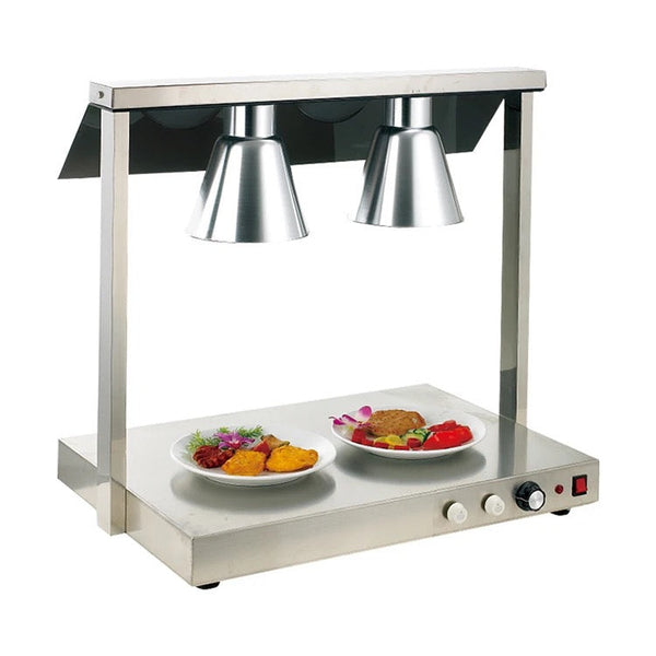 2 Head Food Warming Lamp, Buffet Pizza Heating Lamp, Food Warmer Lights, Stainless Steel Table Top Commercial, for Restaurant Kitchen Buffet Warmer Table TwoHead — Kenya · WIMU Kitchen Nairobi